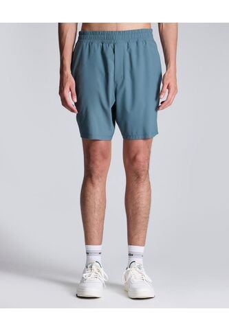 Bermuda Para Hombre Deportiva Largo Color Verde Pastel Marca Atmos #32100078 Atmos