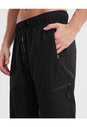 Pantalón Outdoor Básico  Para Hombre Negro Atmos