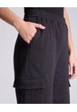 Jogger Cargo Para Mujer  Deportiva  Color Negro Marca Atmos de Atmos