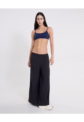 Top Deportivo Tirantes Delgados  Para Mujer Azul Atmos