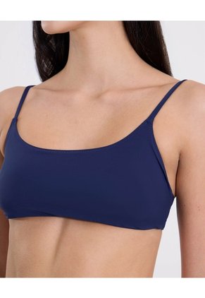 Top Deportivo Tirantes Delgados  Para Mujer Azul Atmos