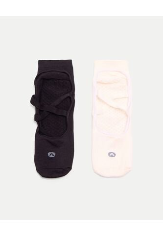 Medias X2 Para Mujer Valeta Color Negro Marca Atmos #31980062 Atmos