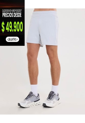 Short Training Corto Con Biker  Para Hombre Azul Atmos Atmos