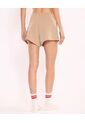 Short Para Mujer Multiusos Punto Color Mocca Marca Atmos #31190110 de Atmos