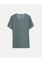 Camiseta  Para Hombre Manga Corta Cuello Redondo Color Verde Marca Atmos #32090303 de Atmos