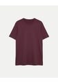 Camiseta  Para Hombre Manga Corta Cuello Redondo Color Vino Marca Atmos #32090275 de Atmos