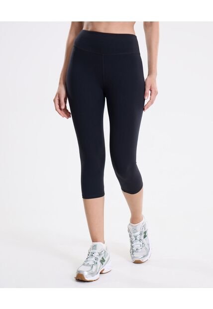 Leggins Capri Aerius Skin Ajuste Ligero  Para Mujer Negro Atmos