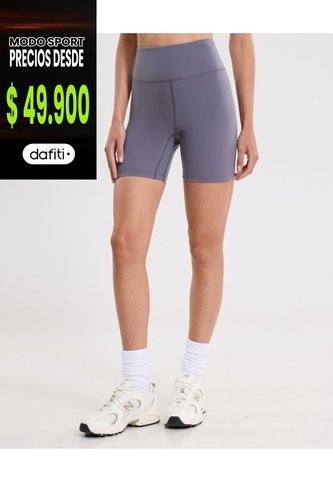 Biker Aerius Soft  Para Mujer Gris Atmos Atmos