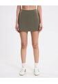 Falda Aerius Con Biker  Para Mujer Verde Atmos de Atmos