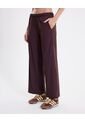 Pantalón Training Aeroflow Bota Amplia  Para Mujer Café Atmos de Atmos