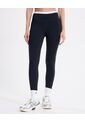 Leggins Regular Pretina Contraste  Para Mujer Negro Atmos de Atmos