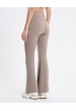 Leggins Flare Pretina Doblada Aerius  Para Mujer Café Atmos de Atmos