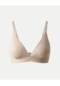 Top Triangular Cruzado Microfibra X1 Para Mujer Crema Atmos de Atmos