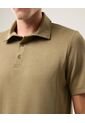Polo Manga Corta Plush  Para Hombre Verde Atmos de Atmos