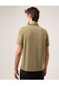Polo Manga Corta Plush  Para Hombre Verde Atmos de Atmos