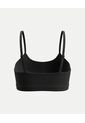 Top Triangular Cruzado Microfibra X1 Para Mujer Negro Atmos de Atmos