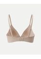 Top Triangular Cruzado Microfibra X1 Para Mujer Crema Atmos de Atmos