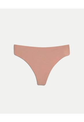 Pack 3 Tanga Invisible Básica X3 Para Mujer Negro Atmos