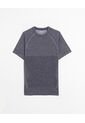 Camiseta Seamless Cuello Redondo  Para Hombre Negro Atmos de Atmos