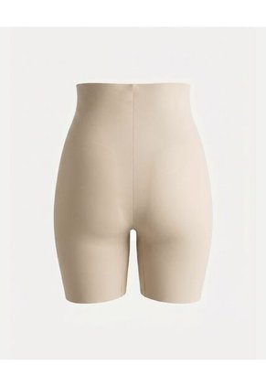 Boxer Tiro Alto Invisible Control X1 Para Mujer Crema Atmos