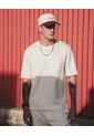 Camiseta Relaxed Fit Con Bolsillo  Para Hombre Blanco Atmos de Atmos