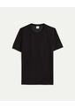 Camiseta Slim Fit Básica Plush  Para Hombre Negro Atmos de Atmos