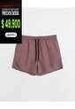 Pantaloneta De Baño Con Cordón  Para Hombre Lila Atmos de Atmos