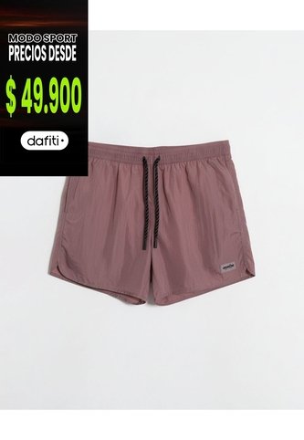 Pantaloneta De Baño Con Cordón  Para Hombre Lila Atmos Atmos