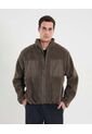 Chaqueta Ovejera  Para Hombre Café Atmos de Atmos