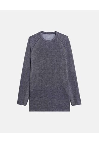 Camiseta  Para Hombre Manga Larga Cuello Redondo Color Negro Marca Atmos #32090288 Atmos