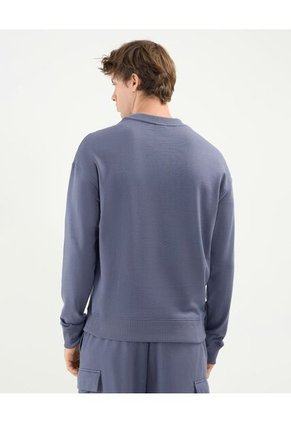 Buzo Para Hombre Cuello Redondo Color Azul Marca Atmos #32060055