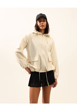 Chaqueta  Para Mujer Deportiva Color Beige Marca Atmos #31080076