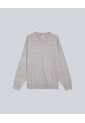 Saco Tejido Cuello Redondo  Para Hombre Gris Atmos de Atmos
