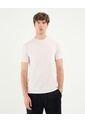 Camiseta Deportiva Básica  Para Hombre Beige Atmos de Atmos