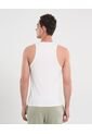 Camiseta Para Hombre Manga Sisa Cuello Redondo Color Marfil Marca Atmos #32090230 de Atmos