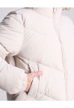 Chaqueta Para Mujer Acolchada Color Gris Claro Marca Atmos #31080041