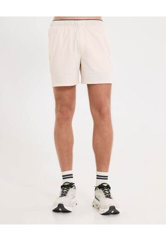 Bermuda Para Hombre Deportiva Medio Color Beige Marca Atmos #32100110 Atmos