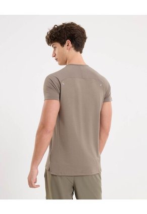 Camiseta Para Hombre Manga Corta Cuello Redondo Color Verde Marca Atmos #32090210