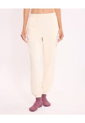 Pantalón Para Mujer Jogger Cargo Color Crema Marca Atmos #31070090