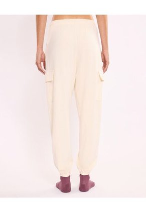 Pantalón Para Mujer Jogger Cargo Color Crema Marca Atmos #31070090