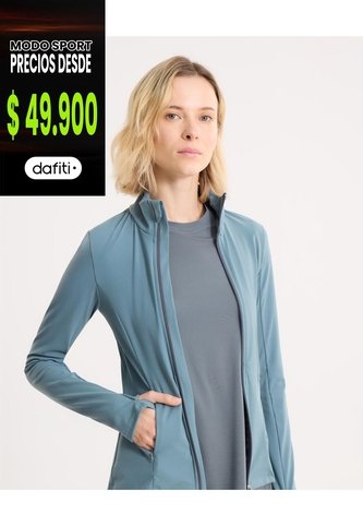 Buzo Deportivo Aerius Skin  Para Mujer Verde Atmos Atmos