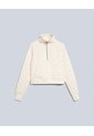Chaqueta Acolchada Cuello Alto  Para Mujer Marfil Atmos de Atmos