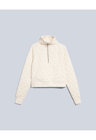 Chaqueta Acolchada Cuello Alto  Para Mujer Marfil Atmos Atmos