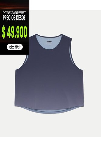Camiseta  Para Mujer Manga Sisa Cuello Redondo Color Gris Marca Atmos #31090345 Atmos