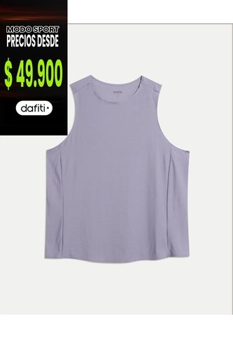 Camiseta Training Quadlite Para Mujer  Deportiva  Color Lila Marca Atmos Atmos