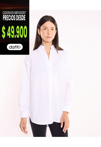 Camisa Glaze Para Mujer  Deportiva  Color Blanco Marca Atmos Atmos