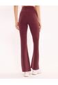 Leggins Flare Para Mujer Largo Color Uva Marca Atmos #31230117 de Atmos