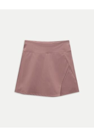 Falda Para Mujer Medio Color Café Marca Atmos #31140026 Atmos