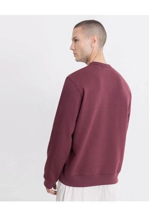 Buzo  Para Hombre Cuello Redondo Color Vino Marca Atmos #32060072