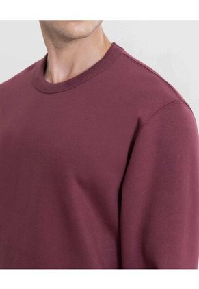 Buzo  Para Hombre Cuello Redondo Color Vino Marca Atmos #32060072